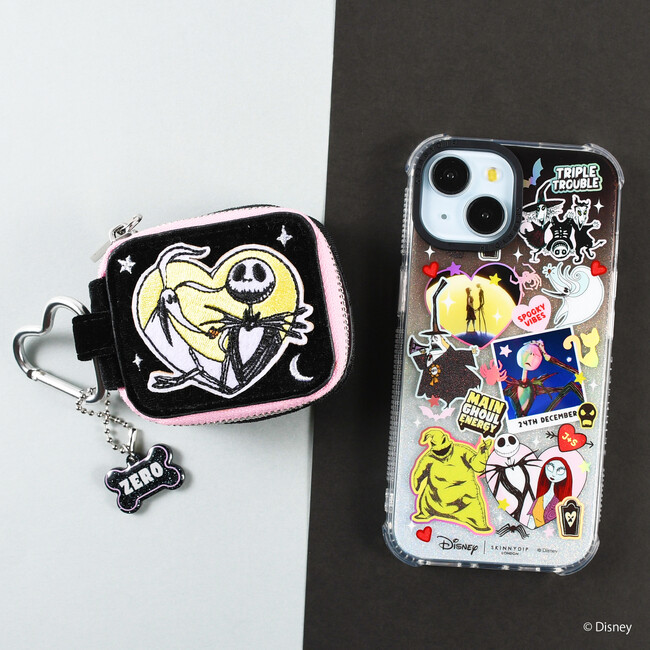【SKINNYDIP LONDON】ディズニー『ナイトメアー・ビフォア・クリスマス』をモチーフにした新作モバイルアクセサリーコレクションを発売！