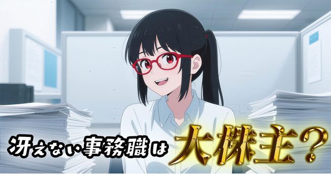 生成AIアニメーション「冴えない事務職は、大株主？」ショートドラマアプリ「FANY :D」にて9月3日(水) より絶賛配信中