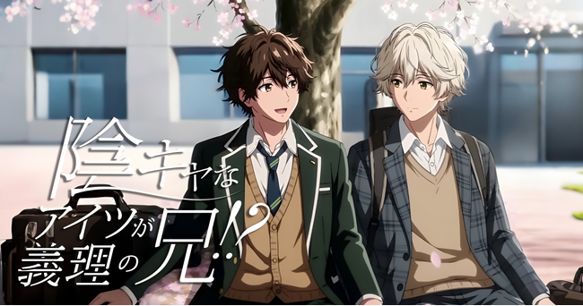 生成AIアニメーション「陰キャなアイツが義理の兄！？」ショートドラマアプリ「FANY :D」にて9月1日(月) より絶賛配信中