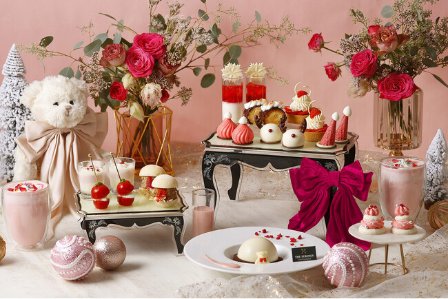 ガーリーピンクの世界観に満ちたホリデーを演出！『ピンクフル・ホリデーアフタヌーンティー』新登場