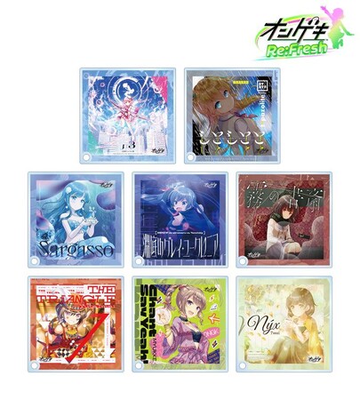 『オンゲキ Re:Fresh』のトレーディングアクリルスタンドパネル、トレーディングアクリルネームプレートなどの受注を開始！！アニメ・漫画のオリジナルグッズを販売する「AMNIBUS」にて