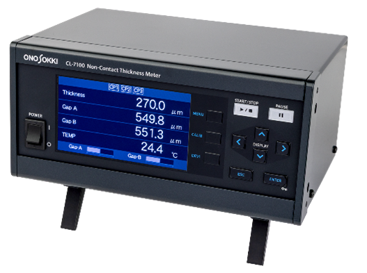 小野測器、静電容量式非接触厚さ計 CL-7100シリーズを発表