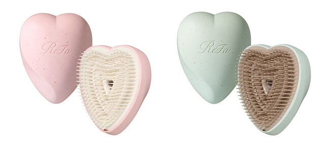 「ReFa HEART BRUSH(リファハートブラシ)」から新カラー登場 “アースピンク”“アースグリーン”Cosme Kitchen・Biopleにて限定発売