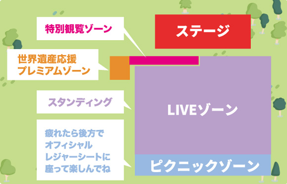 【宗像フェス2025】「世界遺産応援協賛」募集中！LIVEを特別ゾーンで観覧できる「世界遺産応援プレミアムゾーン」へご招待！
