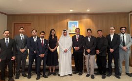 ナツメアタリ株式会社と駐日バーレーン王国大使 アハメッド・ムハッマド・ユースフ・アルドーセリ閣下 ナツメアタリ株式会社と駐日バーレーン王国大使 アハメッド・ムハッマド・ユースフ・アルドーセリ閣下