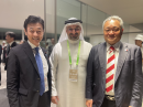 左から:西村 康稔 前経済産業大臣、アブドゥラ・ビン・アデル・ファクロ バーレーン王国産業商業大臣、小出 光宏 ナツメアタリ株式会社 代表取締役社長 左から:西村 康稔 前経済産業大臣、アブドゥラ・ビン・アデル・ファクロ バーレーン王国産業商業大臣、小出 光宏 ナツメアタリ株式会社 代表取締役社長