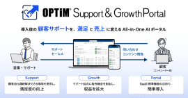 顧客サポートをAIで自動化、「OPTiM Support & Growth Portal」を提供開始