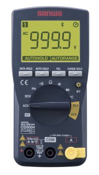 コンパクトでありながらIEC61010-1に準拠した安全設計　デジタルマルチメータCD5シリーズを販売開始