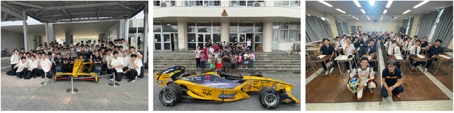 SUPER FORMULA 地域連携パートナーシッププログラム飛⿓高校自動車工業科(静岡県沼津市)との交流のご案内