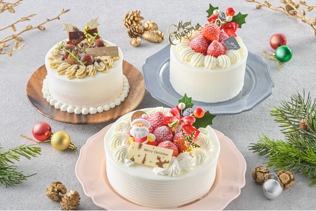 Butteryのクリスマスケーキ、渋皮栗のモンブラン＆いちごショートケーキが新登場！10月10日より予約開始。