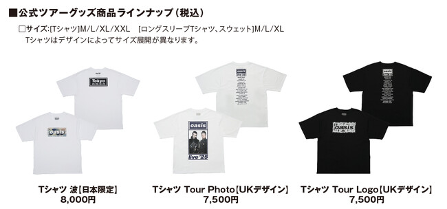 Oasis Live '25 Tokyo Fan Store サテライト 札幌販売方法・取り扱い商品に関して