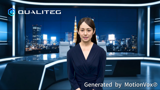 株式会社Qualiteg、CEATEC 2025に出展　― AIアバター動画生成サービス「MotionVox(R)」最新版を実体験