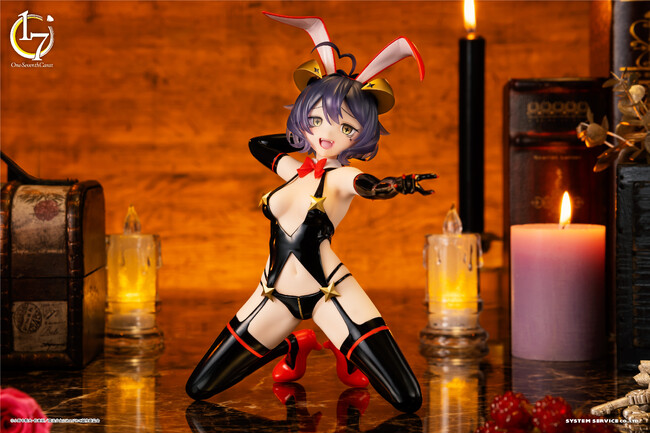 システムサービスのフィギュアブランド「One-Seventh Carat」からTVアニメ「魔法少女にあこがれて」マジアベーゼ 悪のバニーVer.が2025年10月に登場！