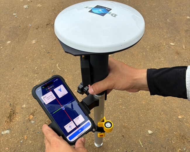 建設現場のDX・省人化を加速！ 「１人作業化」を実現するスマート測量アプリを導入