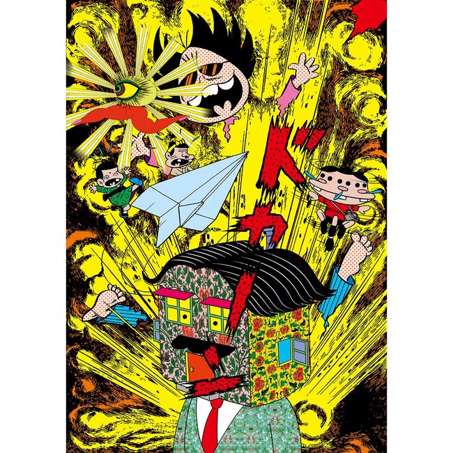 集英社マンガアートヘリテージ、田名網敬一×赤塚不二夫「TANAAMI!! AKATSUKA!!」展を麻布台ヒルズで開催