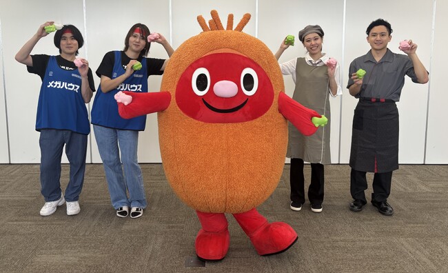 トンで勝つブタミントンでかつモンとダンス！？『とんかつ新宿さぼてん×ブタミントン』揚げ！上げ！キャンペーン実施