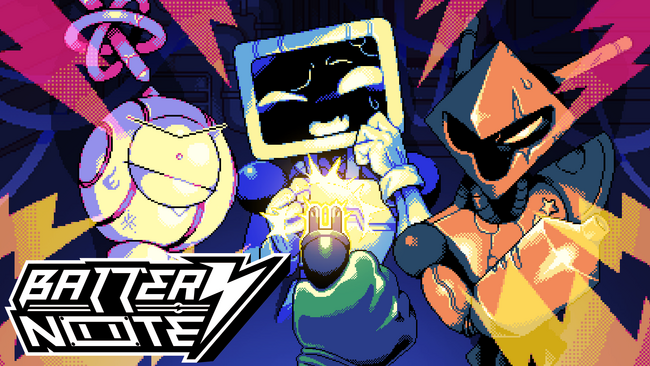 ロボ充電アドベンチャー『BatteryNote』本日Steamにて発売！　サントラ含むお得なバンドルも登場