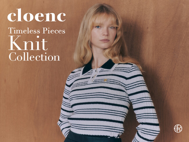 【cloenc】『2025Autumn Timeless Pieces Knit Collection』10月10日（金）より公式オンラインストアにて公開