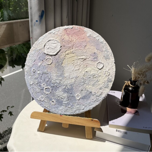 秋にぴったり！“自分だけの月”を描くアート体験、「ムーンアート」ワークショップを開催中｜CREABASE（クレアベース）新宿御苑前店
