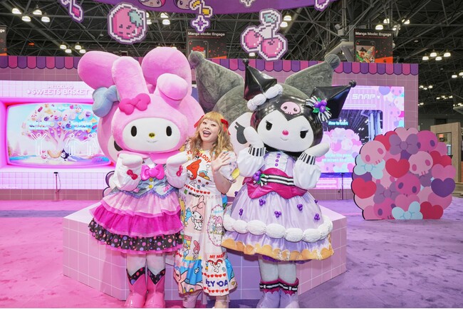 MY MELODY (ハート) KUROMI GAME PLAZA「ニューヨーク・コミコン2025」に出展！