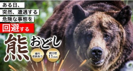 美と機能を備えた逸品。熊よけグッズ「熊おどし」販売開始