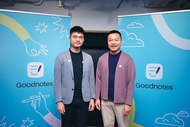 世界2,500万人が利用するデジタルノートアプリ「Goodnotes」、創業者兼CEOスティーブン・チャンが初来日、日本市場戦略と新機能を発表