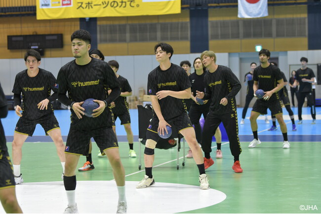 【ハンドボール】男子日本代表『彗星JAPAN』　第3回強化合宿を実施