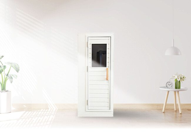 純白・無垢の白いデザイナーズサウナ「WHITE SAUNA（ホワイトサウナ）」を全国販売開始。自宅でも“ととのう”新習慣を、もっと美しく。