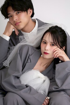 ウェディングフォト＝ドレス、そんな既成概念を脱ぎ『NEO LOOK』で魅せる、今話題のセットアップスタイリングをリリース。