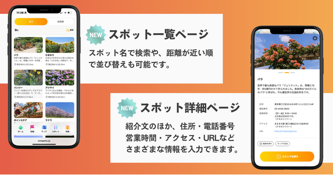 デジタルスランプラリーシステム「スマペタ」を全面リニューアル