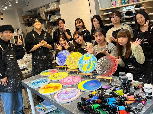 新しいチームビルディング体験 ！貸切・出張対応のアートワークショップを展開中｜CREABASE（クレアベース）