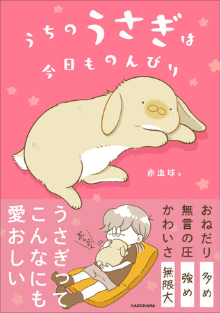 『変な家』著者・雨穴（うけつ）さんから推薦コメント到着！　のんびりマイペースなうさぎ・うにまるとの日々を描いたエッセイ漫画『うちのうさぎは今日ものんびり』好評発売中!!