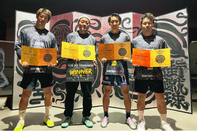 3人制ストリートサッカー国際大会で