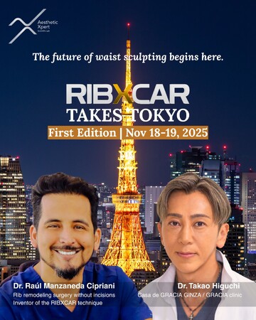 RIBXCAR TAKES TOKYO　～世界最先端の肋骨リモデリング術セミナー、日本初上陸～