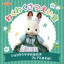 シルバニアファミリーショコラウサギの女の子フレア撮影会