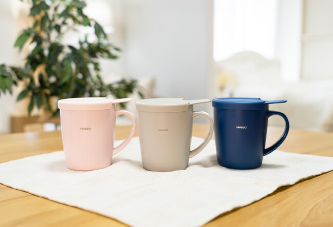 バズった「HARIO ティー&コーヒーメーカーマグ」に新色登場!選べる3カラー