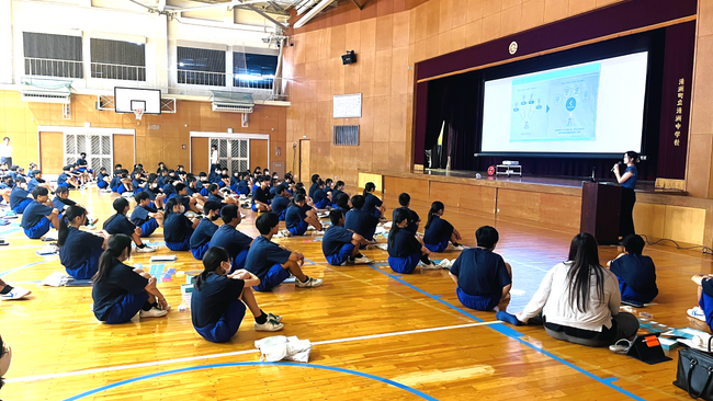 「人生の練習」ができる学校向け金融/キャリア教育ゲームを中学2年生245名に実施