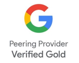 Google のVerified Peering Providerで推奨ISPとして最高評価を取得