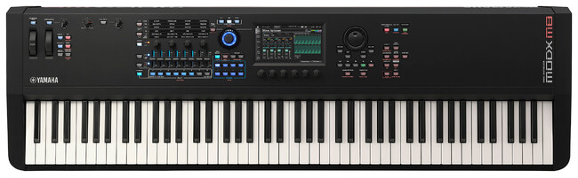 フラッグシップモデルのDNAを継承した新モデル。　ヤマハ ミュージックシンセサイザー『MODX M6』『MODX M7』『MODX M8』