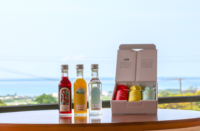 八重泉酒造とromi-unieがコラボレーション沖縄・石垣島の風景を味わう新感覚ドリンクセット