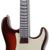 【ギター練習の挫折ゼロへ】液晶指板で迷わない「TabNavi Guitar」月額サブスクを10月17日(金)10:00開始