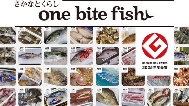 長崎の魚種多様性に新たな価値を提案　冷凍刺身の定期便サービス「さかなとくらし one bite fish」が2025年度グッドデザイン賞を受賞