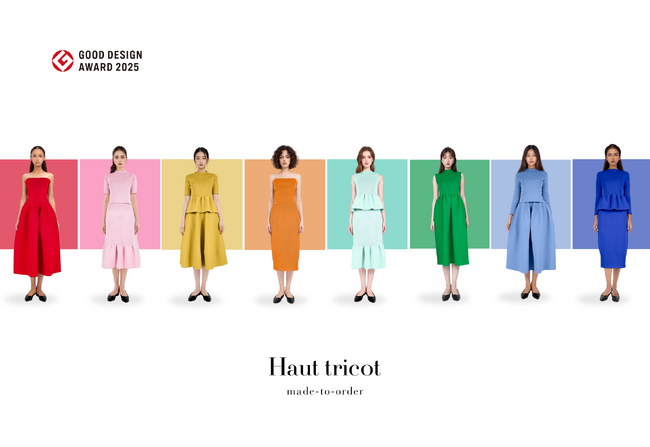 Haut tricot（オートリコ）が2025年度グッドデザイン賞を受賞 ― アパレルブランドとして異例のプロジェクト評価