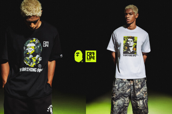 BAPE(R)︎ × CR7(R)︎ LIFE コレクション 第2弾が登場