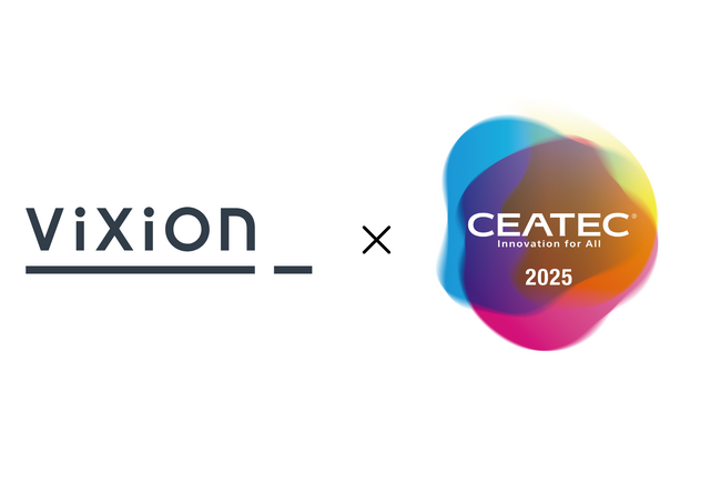 ViXion、デジタルイノベーション総合展「CEATEC 2025」に出展――10/16にはピッチコンテストにも登壇！