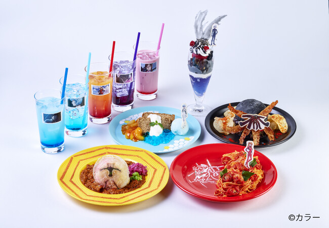 30周年記念展「ALL OF EVANGELION」× THE SUN & THE MOON（Cafe）エヴァンゲリオンの世界を楽しむ特別コラボメニュー