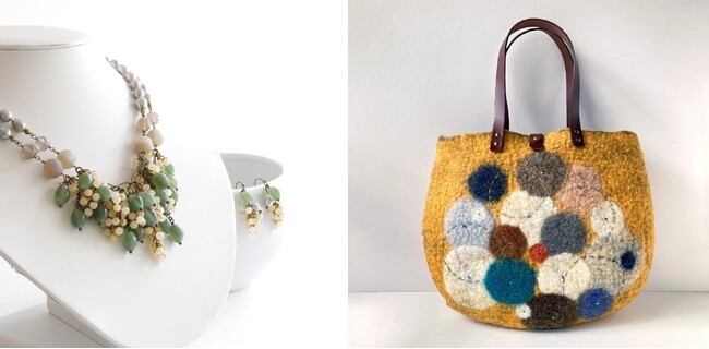 繊細と個性が出会う ― 大丸京都店4階＜暦ごよみ＞で『クラフト作家2人展』、10月22日(水)スタート！