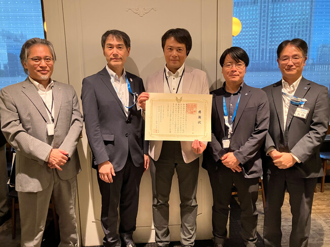 西日本旅客鉄道株式会社より表彰を受けました