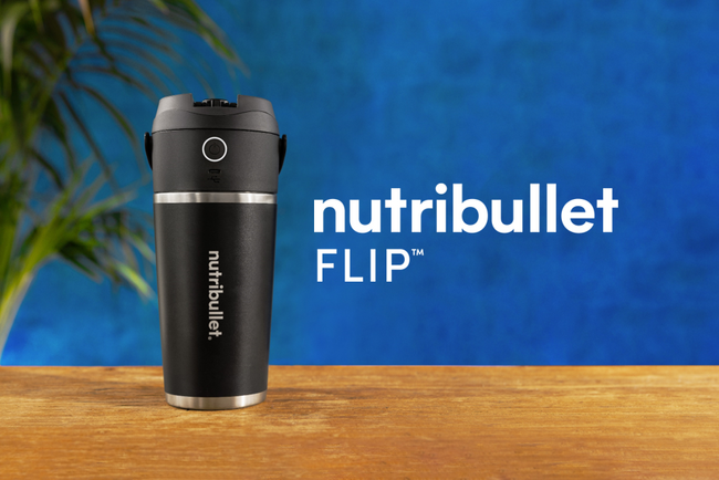 国内展開第一弾 コードレスタイプの最新モデル「nutribullet FLIP」クラウドファンディング「GREEN FUNDING」にて先行予約受付開始