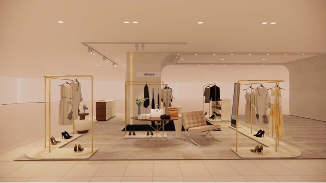 ebure（エブール）が2025年10月29日（水）阪急うめだ本店7階に新店舗オープン